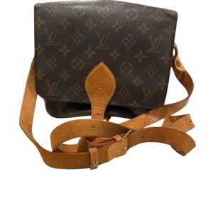 Louis Vuitton Vintage Cartouchiere Crossbody with COA